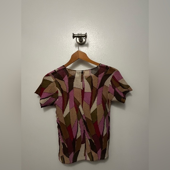 Nicola | Multicolor Popcorn Top - Picture 2 of 4